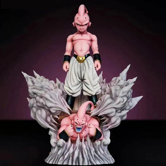 "Impresionante Figura de Majin Buu de 32cm - Estatua de PVC de Colección - El Regalo Perfecto para Fans de Dragon Ball Z"