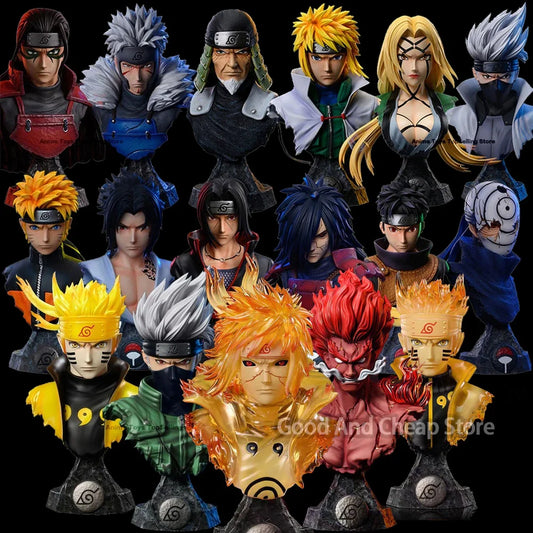 Espectacular Figura de Colección 1/4 Naruto, Madara, Obito, Sasuke y Muchos mas de la Saga – Iconos de Anime de Coleccion en Detalle Máximo.