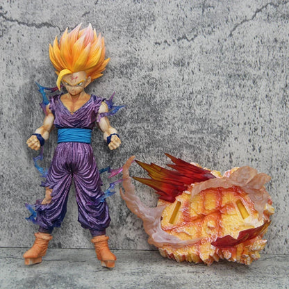 25cm Dragon Ball Z Anime Figura Son Gohan Super Saiyan 2.