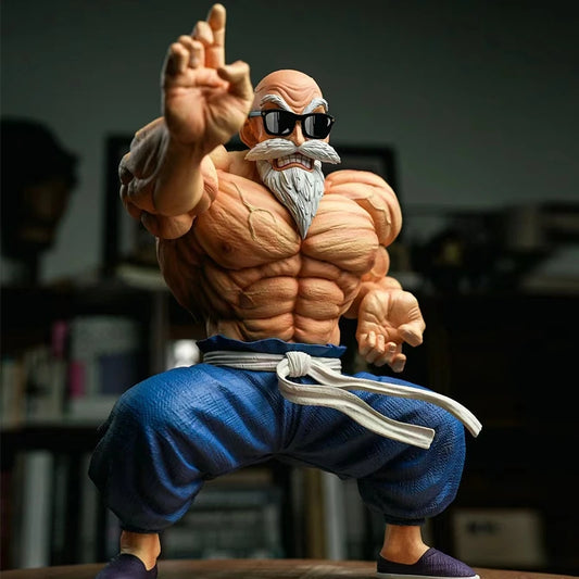 Dragon Ball CS Maestro Roshi Kame Sennin Figura de Acción Juguetes Anime DBZ Figuras 23 cm Colección de Figuras de Manga